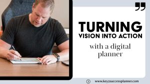 Penly Digital Planner Shop 27 turning vision into action