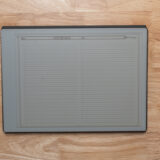 Digital planner layout on a tablet, featuring lined sections for note-taking and decision-making, relevant for the 2026 PDF Decision Journal.
