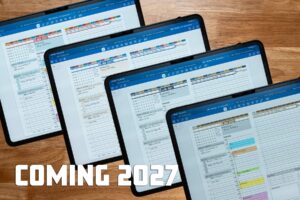 Key2Success Digital Planner | Branden Bodendorfer 33 2027 Key2Success Digital Planner Color Options Preview on iPad using GoodNotes