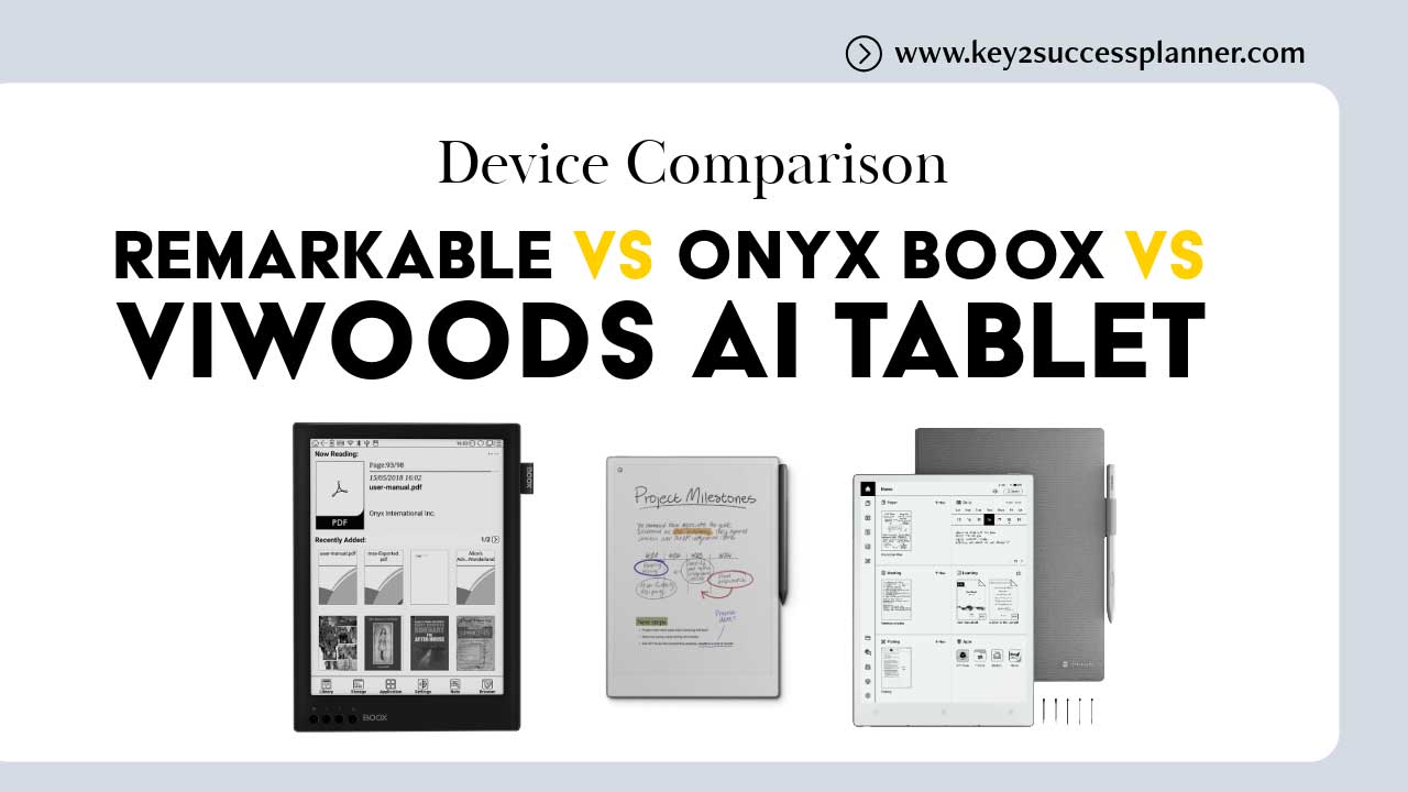 remarkable vs boox vs viwoods