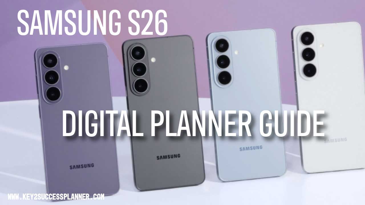 samsung s26 digital planner guide