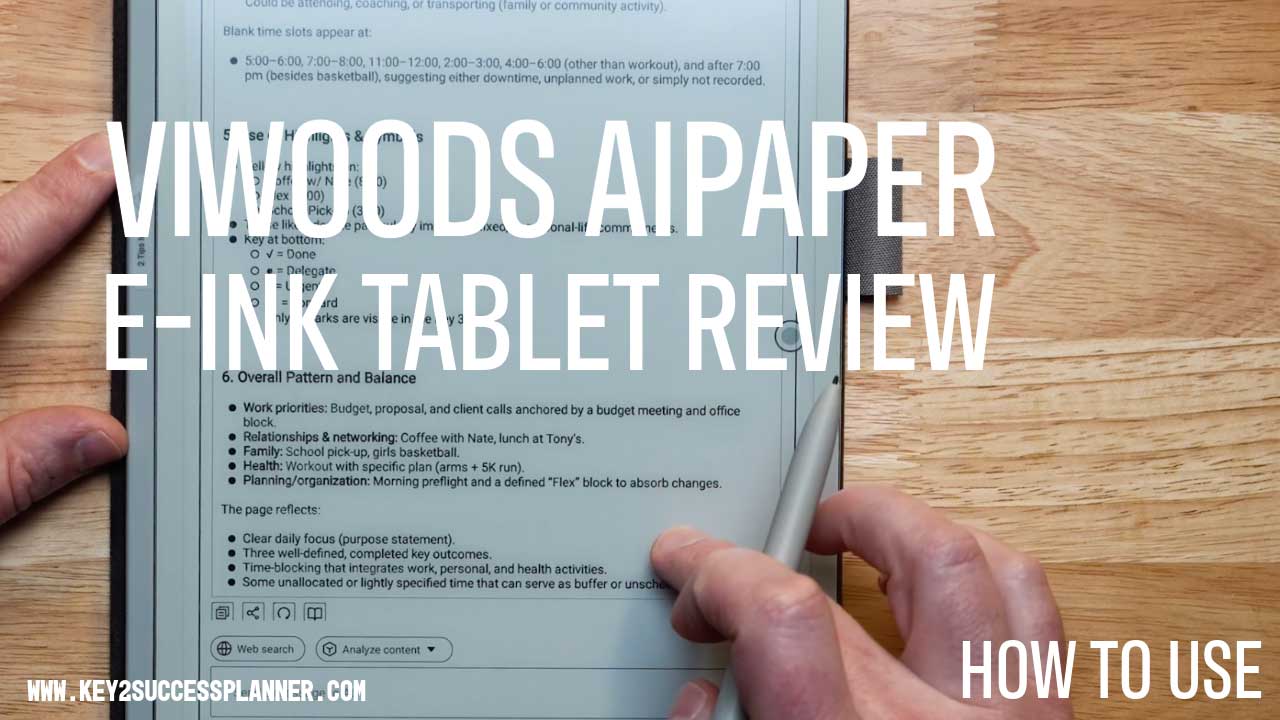 viwoods ai paper eink tablet review