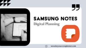 Key2Success Digital Planner | Branden Bodendorfer 31 samsung notes vs goodnotes