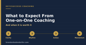 What to expect from one-on-one coaching and when it is worth it