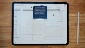 Key2Success Digital Planner | Branden Bodendorfer 5 Siri reading the Key2Success Professional Builder page in OneNote on iPad