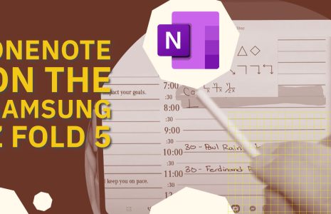 onenote samsung galaxy fold 5