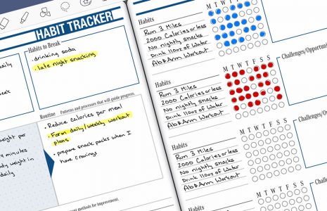 achieve fitness goals with habit tracker