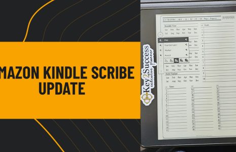 amazon kindle scribe update