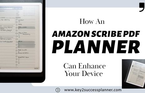 amazon scribe pdf planner