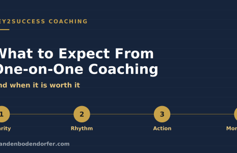 What to expect from one-on-one coaching and when it is worth it