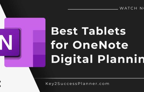 best tablets onenote digital planning