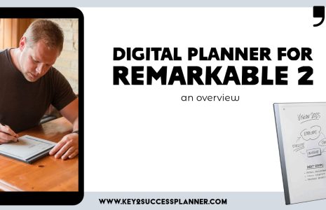 digital planner for remarkable 2
