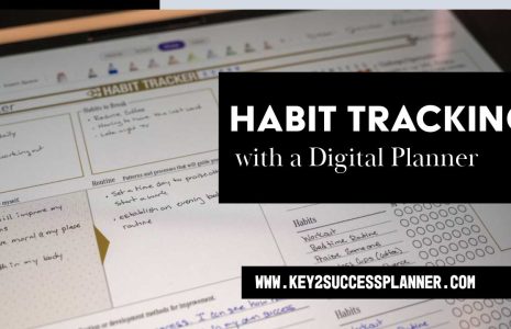 digital planner habit tracking tips