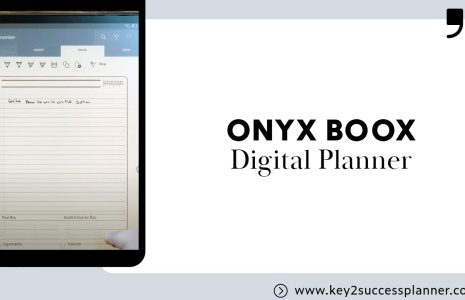 digital planner on onyx boox