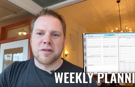 Branden Bodendorfer Weekly Planning Video
