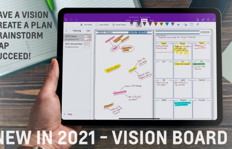 Digital Planning Vision Board