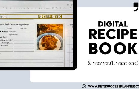 digital recipe book