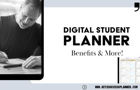 digital student planner header image