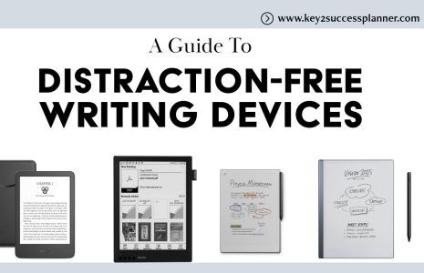 distraction-free writing device