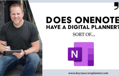 does onenote have a digital planner