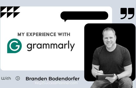 experience with grammarly header image with Branden