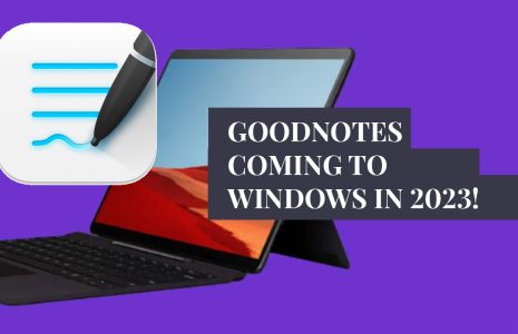 goodnotes on windows device surface pro