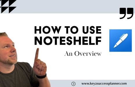 noteshelf 3 digital planner