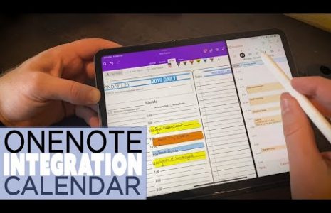Google Calendar Integration with OneNote
