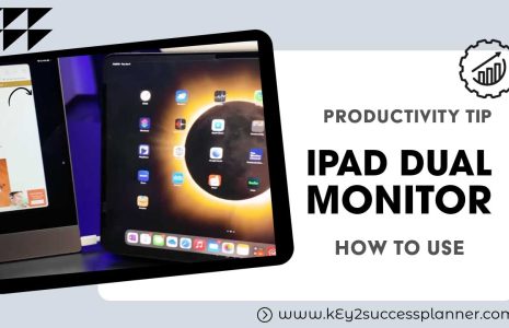 ipad dual monitor in use
