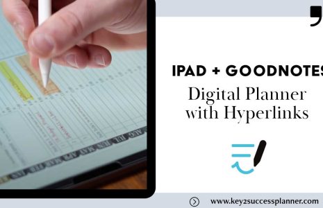 iPad Goodnotes planner