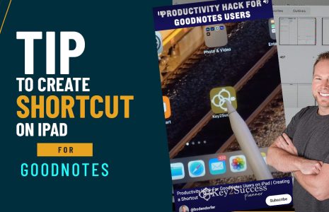iPad shortcut goodnotes