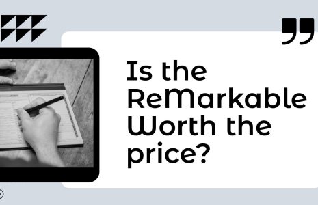is remarkable tablet worth it