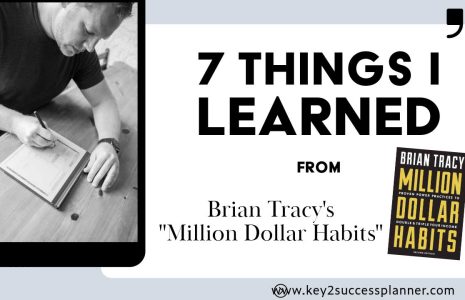 million dollar habits digital planner
