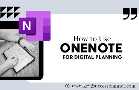 how to use onenote for digital planning