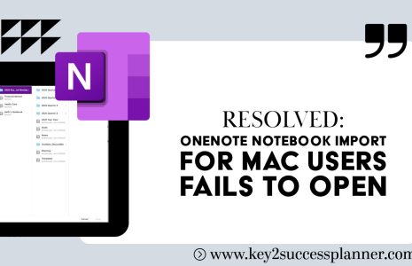 OneNote Notebook Import for Mac Users Fails to Open