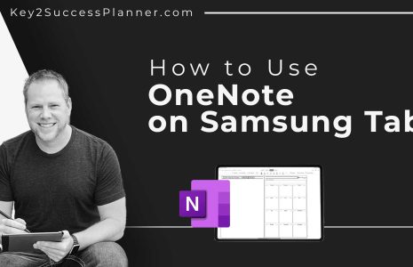 onenote on samsung tab