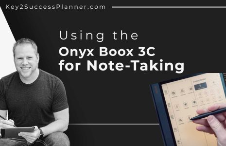 onyx boox 3c note taking
