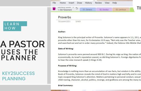 pastor digital planner