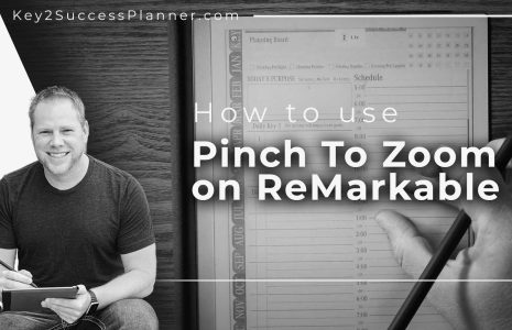 pinch to zoom on remarkable