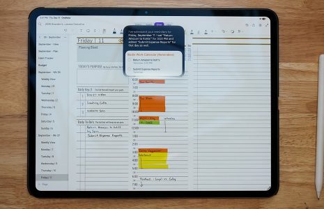 Siri scheduling Key2Success Planner to-dos into iPhone Reminders