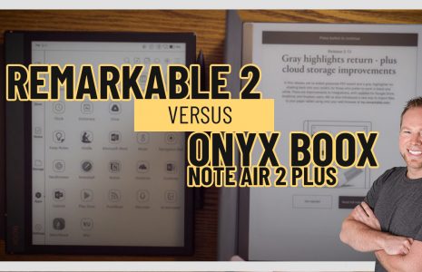 remarkable 2 vs onyx boox note air 2 plus