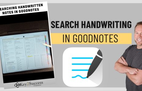 search handwritten notes in goodnotes