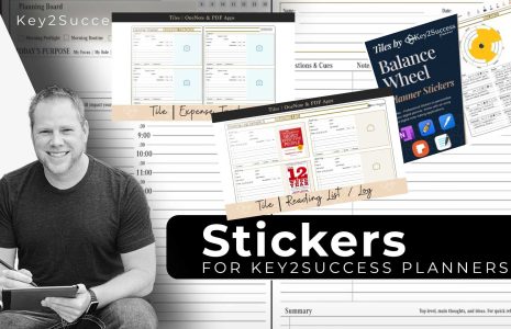 key2success planner stickers