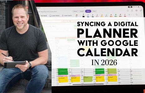 syncing a digital planner with google