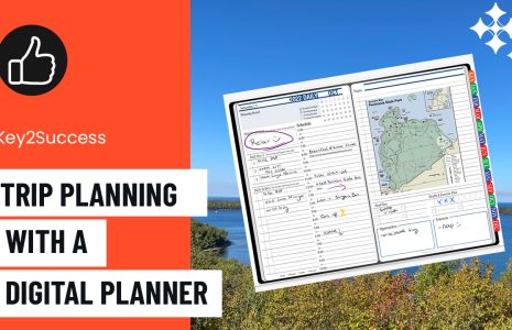 trip planning with digital planner
