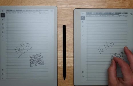 writing on remarkable 2 vs paper pure setup